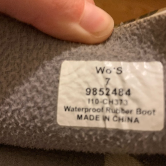 Sperry Fleece Lined Rain Boots - Picture 4 of 5